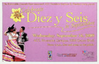 An image of the 2009 Diez y Seis promotional mailer.
