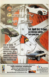 An image of the 2010 Car Show promotional poster.